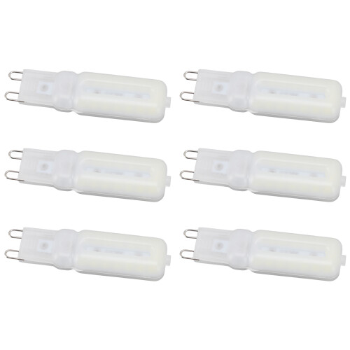 7W G9 LED dimmbar 6 Stück 220V 32 LEDs 2