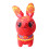 Plüschtier Hase 20cm Neujahr Deko 9