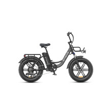 Vélo électrique ENGWE L20 Boost, batterie 48 V 13 Ah (624 Wh), moteur 250 W, assistance à 25 km/h, cadre en aluminium, noir