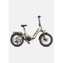 ENGWE L20 3.0 Pro Vélo électrique 48V 250W à moteur central, batterie 48V 13,5/15Ah (648–720Wh), cadre bas en aluminium — doré