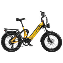 Cyrusher Kommoda Pro vélo électrique, moteur 52 V 250 W, batterie 20 Ah, autonomie en assistance 110 km, Shimano 8 vitesses, freins à disque hydrau