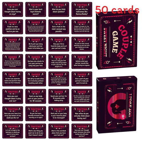 Love Night Card Game With Engaging Gameplay Suitable For Romantic Couples