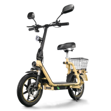 M5 ELITE trottinette électrique, moteur 48 V 500 W, batterie 48 V 13 Ah, autonomie 30 km, châssis en alliage d'aluminium, jaune