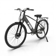 FINER MOBILITY M1+ Vélo électrique, batterie amovible 36 V 13 Ah, moteur 250 W nominal (pic 350 W), cadre en alliage d'aluminium, Shimano 7 vitesses