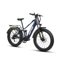 Vélo électrique Pathfinder Pro, moteur 48V 750W, batterie amovible 18Ah, cadre en alliage d'aluminium, bleu
