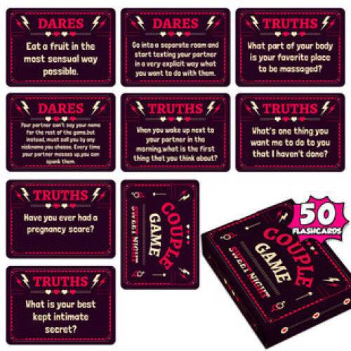 Love Night Card Game With Engaging Gameplay Suitable For Romantic Couples 2