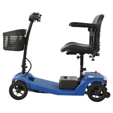 Scooter de mobilité électrique Sweetrich S2, moteur 250 W, batterie amovible au plomb de 12 Ah, autonomie de 15 km, bleu