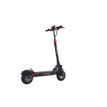 KICKWEY T4 trottinette électrique pliable, moteur de 800 W, batterie 48 V 18 Ah, autonomie de 54 km, pneus tout-terrain tubeless de 10 pouces, freins