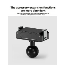 For Action 6 Osmo Camera Quick Release Magnetic Base Mount Dual Claw Buckle 17mm Tripod Adapter