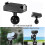 For  Action 6 Osmo  Camera Quick Release Magnetic Base Mount Dual Claw Buckle 17mm  Tripod Adapter 3