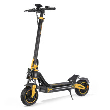 Trottinette électrique TWOFISH TW3 PRO 52 V 23 Ah, deux moteurs de 1000 W (pic de 2688 W), 3 vitesses 25/35/60 km/h, pliable - noir et jaune