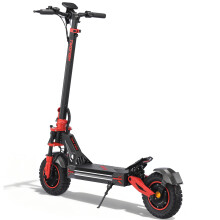 TWORISH TW4 PRO Trottinette électrique, batterie 60 V 23 Ah, deux moteurs de 1000 W (2688 W en crête), autonomie de 60 km - Noir-Rouge