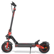 TWOFISH V4 MAX Trottinette électrique, 48 V, 800 W (1 640 W en crête), batterie 52 V 23 Ah, freins à double disque, rouge/noir
