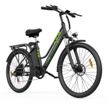 Vélo électrique WITAMBIKE C26 36 V 15 Ah, moteur 250 W, cadre en fer, pneus 26 2,35 pouces, noir