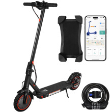 Trottinette électrique WQ-W4, moteur de 350 W, batterie 36 V 10,4 Ah, pneus pleins de 8,5 pouces, pliable, 25 km/h