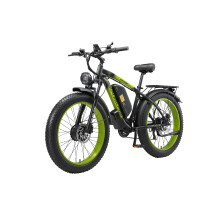 Vélo électrique à pneus surdimensionnés KETELES V3 48V 1000W2, batterie amovible 48V 23Ah, Shimano 21 vitesses, pneus 264.0, cadre en aluminiu