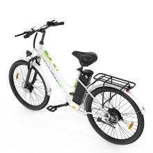 WITAMBIKE C26 Vélo électrique 36V 15Ah, moteur 250W, cadre en fer, pneus 262.35", blanc