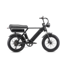 Vélo électrique YANGOR Y20 Pro, moteur 48V 250W, options de batterie 48V 15Ah/20Ah, pneus Fat 204,0, noir