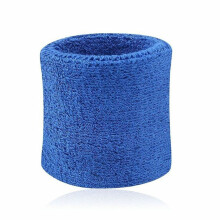 (Blue2,8*8cm)Wrist Sweat Band Sports Gym Sweatband Fitness Towel Fancy Dress Wristband Run