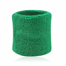 (Green2,8*8cm)Wrist Sweat Band Sports Gym Sweatband Fitness Towel Fancy Dress Wristband Run