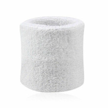(white1,8*8cm)Wrist Sweat Band Sports Gym Sweatband Fitness Towel Fancy Dress Wristband Run