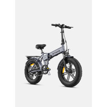 Vélo électrique pliant ENGWE EP-2 BOOST, moteur 250 W, batterie amovible 48 V 13,5/15 Ah (648/720 Wh), cadre en aluminium, gris