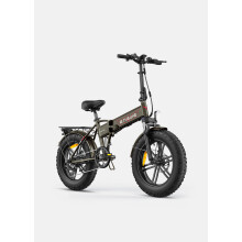 ENGWE EP-2 BOOST Vélo électrique pliant, moteur 250 W, batterie amovible 48 V, 13,5/15 Ah (648/720 Wh), cadre en aluminium, marron