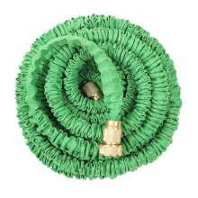 (green,75)Household Goods Outdoor Car Wash Device Garden Watering Water Pipes 3 Times Telescopic Pipe