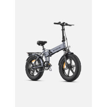 Vélo électrique ENGWE EP-2 Pro — batterie 48 V 13,5 Ah (648 Wh), moteur 250 W, pneus fat 20 x 4,0, cadre pliable en aluminium, gris