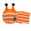 (Orange)Childrens Beeshaped Hat Fivepointed Star Decoration Twopiece Plush Material 1