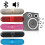 (Blue)Capsule Shaped Wireless Bluetooth Speaker Portable Mini Audio Outdoor Use Gift 6