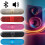 (Pink)Capsule Shaped Wireless Bluetooth Speaker Portable Mini Audio Outdoor Use Gift 5
