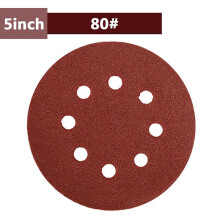 (80Grit)10pcsset 5inch 8hole Sanding Discs 402000 Grit Hook Loop Tools Polishing