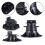 6 Pcs Joist Support Pedestals, Adjustable Decking & Flooring Support Pedestal for Deck, Timber Base 3