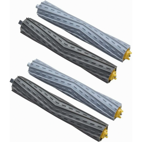 4 Pack Replacement Roller Brushes for 800 and 900 Series Robot Vacuum Cleaners, Filter Replacement Accessories 1