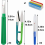 Seam Ripper and Thread Trimming Scissors Set with Storage Bag and Tailor Chalk for Sewing, Crafts and DIY Projects 2