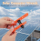 2 Pack Solar Connector Spanners, MC4 Cable Wrench Tool for PV Panel System Wires, Quick Plug and Socket Disconnect Tool 2