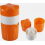 Manual Citrus Juicer with Juice Container, Orange Lemon Press for Fresh Fruit and Vegetable Juice, Handheld Kitchen Squeezer 4
