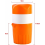 Manual Citrus Juicer with Juice Container, Orange Lemon Press for Fresh Fruit and Vegetable Juice, Handheld Kitchen Squeezer 3