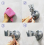 Drill Free Shower Head Holder with Suction Cup, Adjustable 360 Degree Rotating Wall Mount Bracket for Handheld Shower, Silver 4