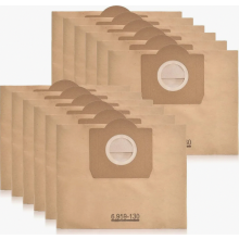 10 Pack Paper Vacuum Cleaner Bags Compatible with WD3, MV3P, A2201, A2204, A2504, A2554, A2251 and A2604 Wet and Dry Vacuum Cleaners