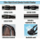 Breathable Adjustable Dog Muzzle for Large and Medium Dogs, Reflective Black L, Helps Prevent Biting, Chewing and Scavenging 2