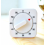 60 Minute Mechanical Kitchen Timer, White Wind Up Cooking Timer for Baking, Cooking, Eggs and Daily Home Meal Prep 4