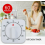 60 Minute Mechanical Kitchen Timer, White Wind Up Cooking Timer for Baking, Cooking, Eggs and Daily Home Meal Prep 5
