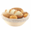 2 Pack Baker's Linen Cloths 25 cm for Bread Dough Proofing, Includes Dough Scraper, Linen Inserts for Proofing Baskets 4