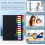 A4 Expanding File Folder with 12 Pockets, Waterproof Document Organiser with Colour-Coded Tabs for School and Office, Black 6