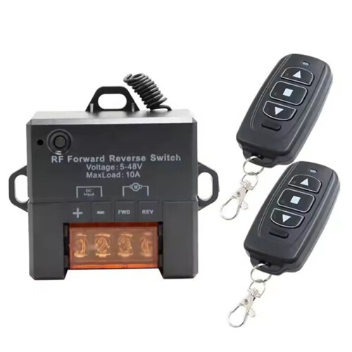 Forward Reverse Remote Control  for  Motor  5V-48V 10A Linear Actuator Winch Solenoid Relay Contactor