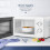 Swan Swan Windsor White Kettle Toaster Microwave Breadbin Canisters Set 10