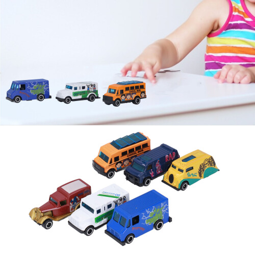 6er Set Modellautos Legierung 1:64 1