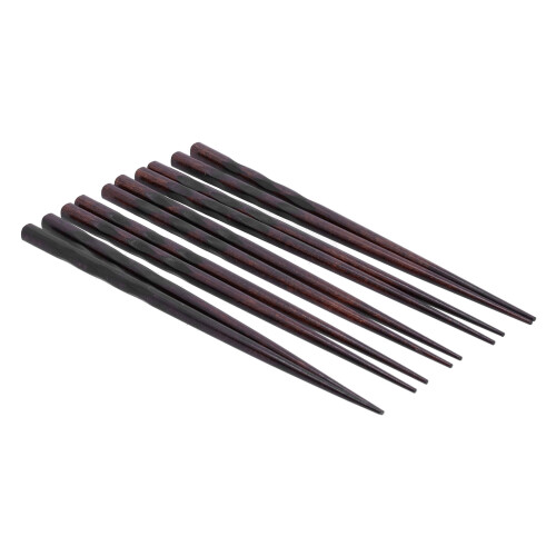 Holz Essstäbchen Set 5 Paar japanischer Stil 1